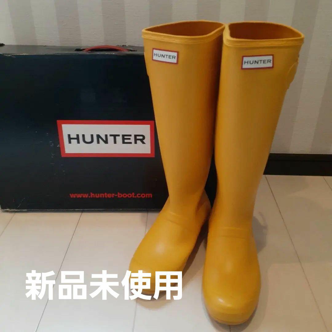 TT　HUNTER イエロー 長靴 バックル付き　新品未使用