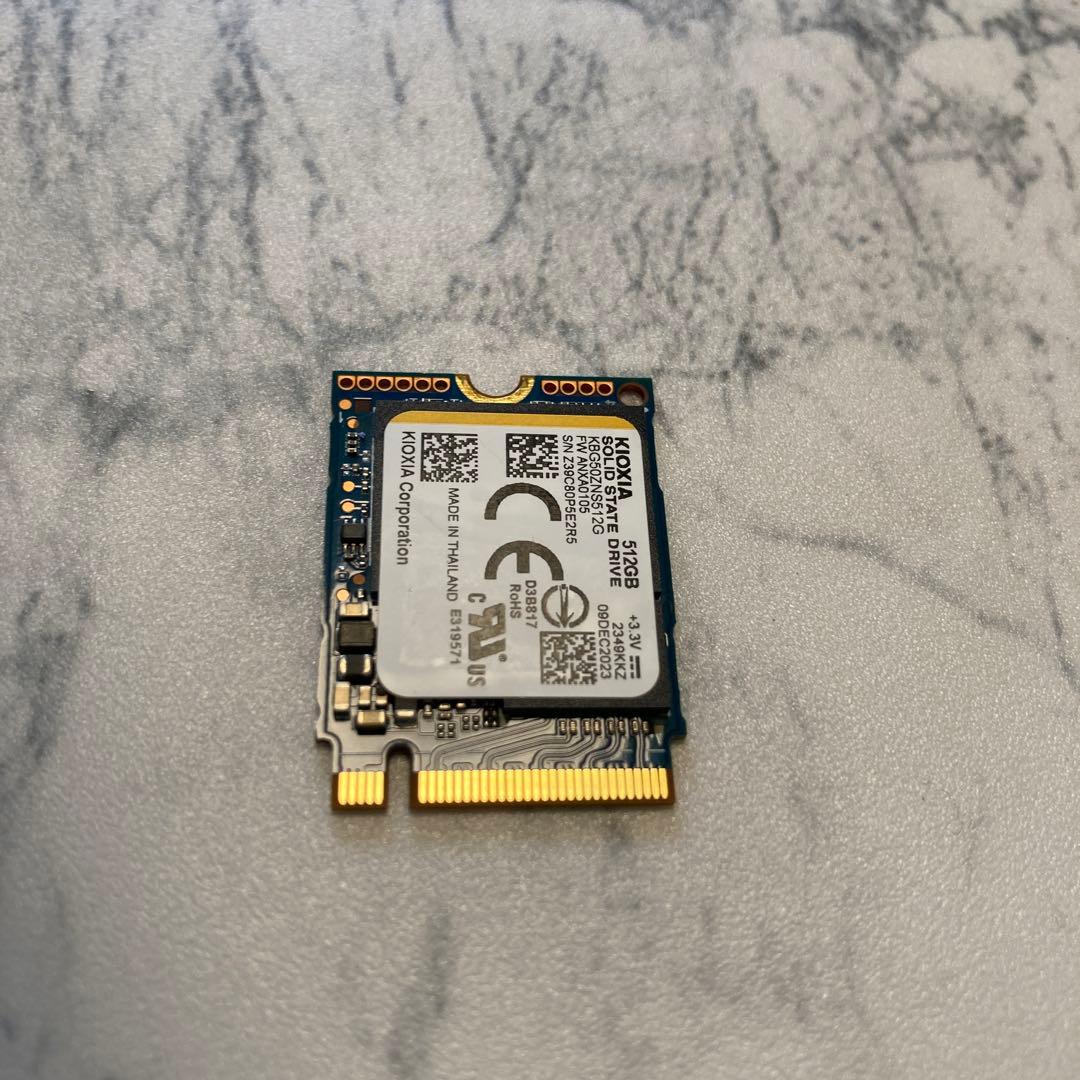 KIOXIA 512GB 内蔵型SSD M.2