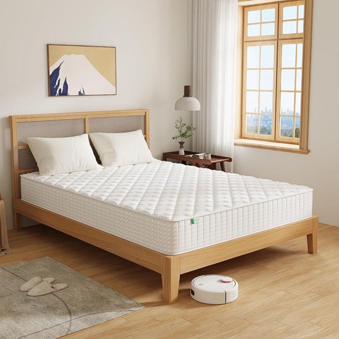 ❣️大特価❣️マットレス ダブル 硬め 極厚20cm ポケットコイル 高反発