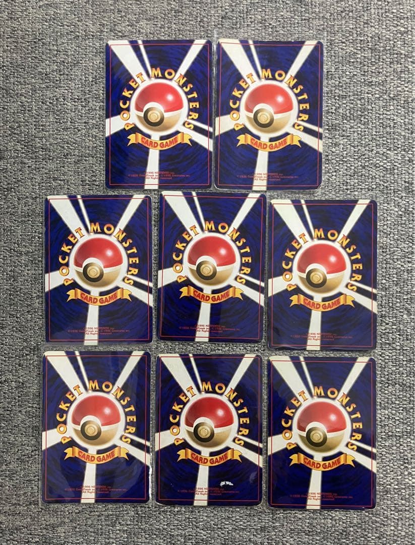 旧裏１７枚セット カビゴン ラプラス ガルーラ ピジョット 他レアカードまとめ