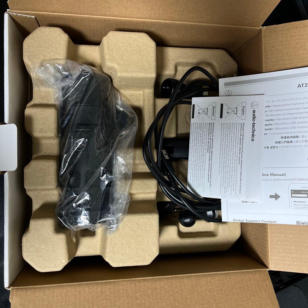 配信機器・PA機器・レコーディング機器 audio technica AT2040USB