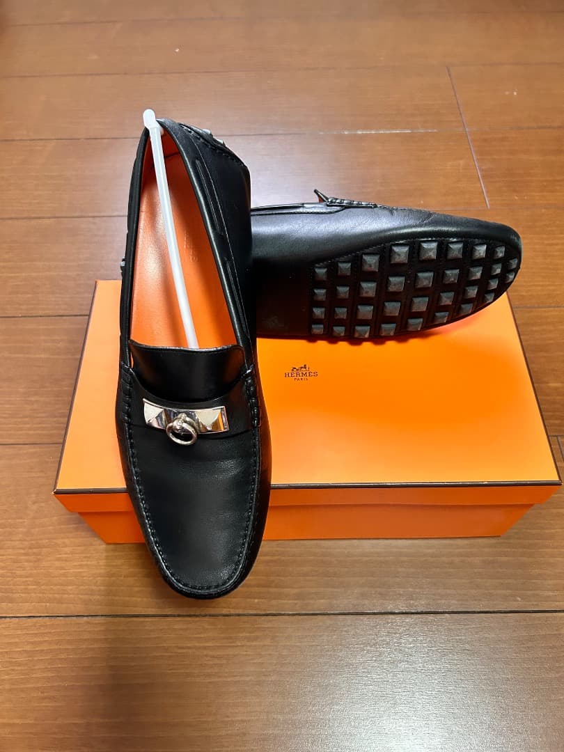 HERMES モカシン　アーヴィング