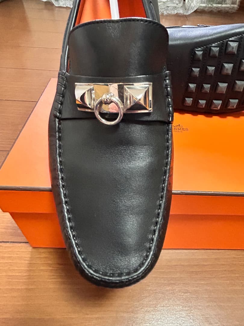 HERMES モカシン　アーヴィング