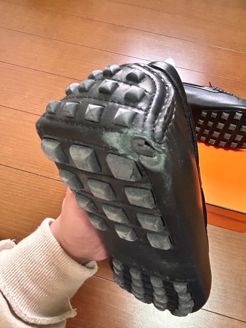 HERMES モカシン　アーヴィング