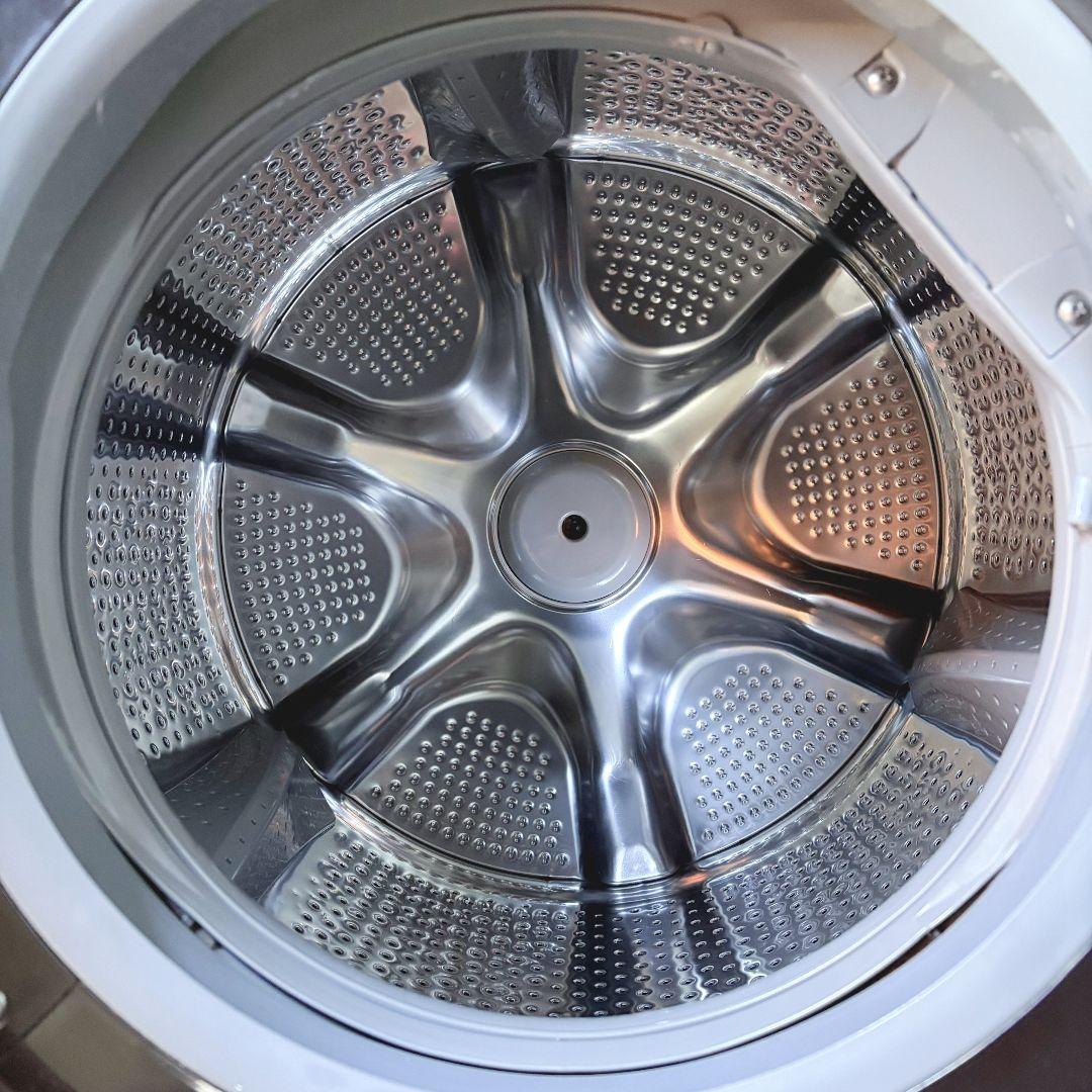 配送設置無料！純正HITACHIビッグドラム！左開き大容量清潔！完動品・超美品！