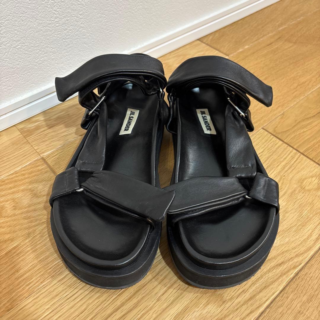 JIL SANDER ジルサンダー レザーサンダル 40