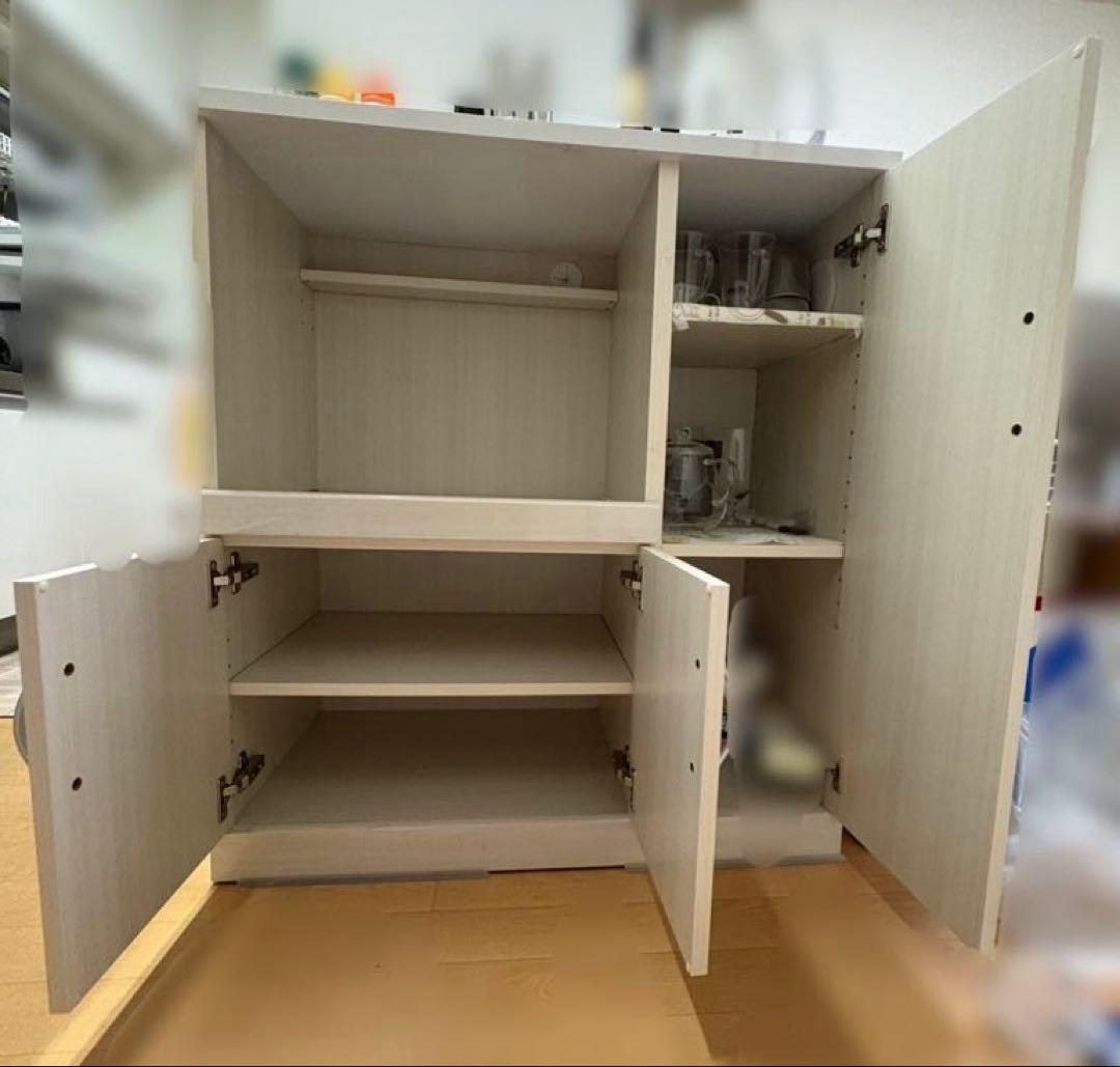 【送料込み‼︎】ニトリ キッチンカウンター ラック 90サイズ 食器棚 収納