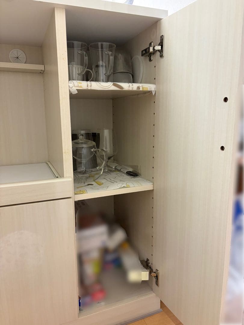 【送料込み‼︎】ニトリ キッチンカウンター ラック 90サイズ 食器棚 収納