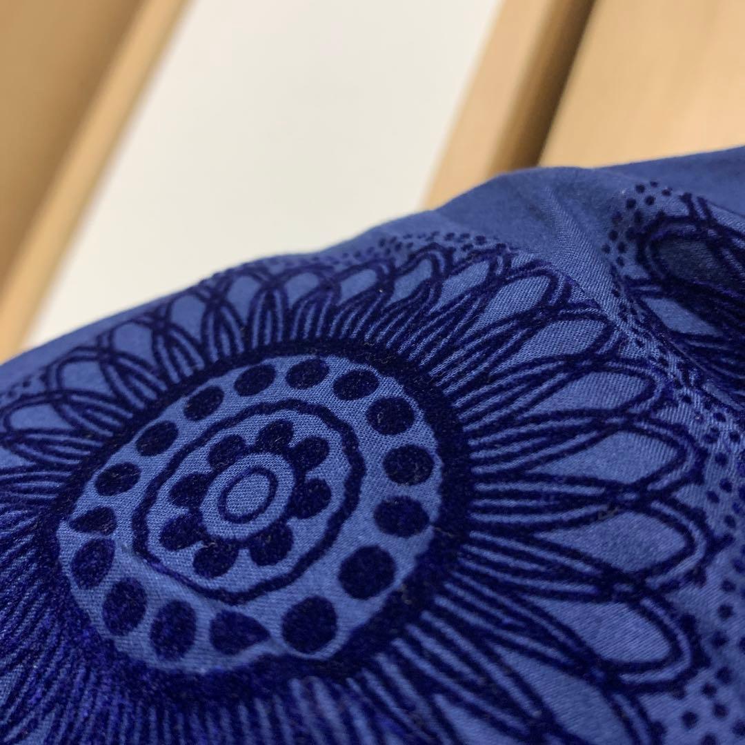 【美品】イチアンティークス ワンピース フロッキープリント