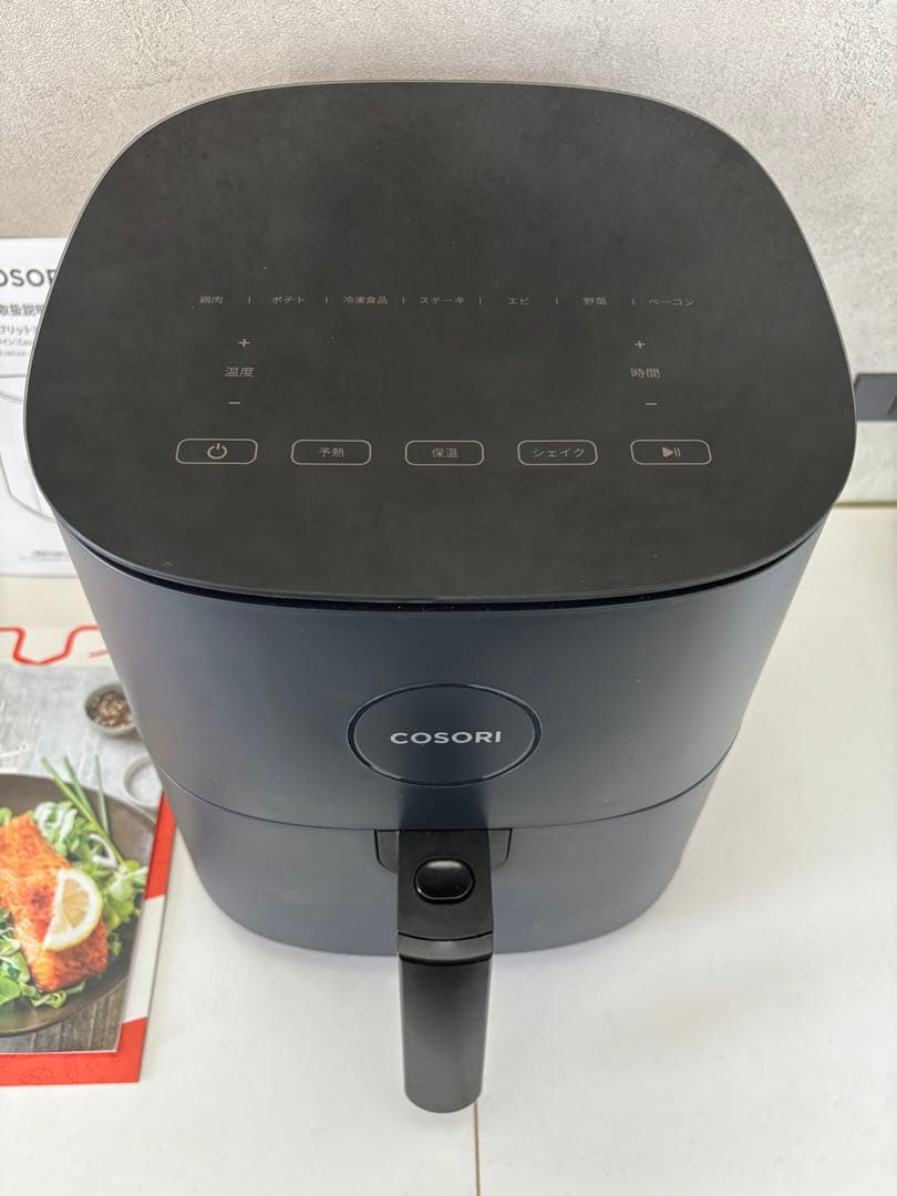 COSORI ノンフライヤー ブラック　4.7l