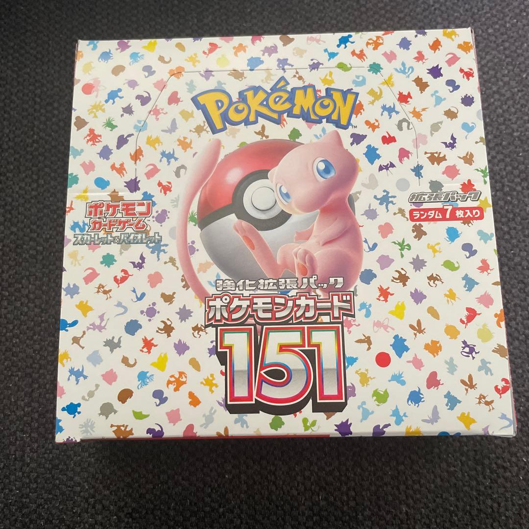 ポケモンカード151 シュリンク無し　未開封BOX