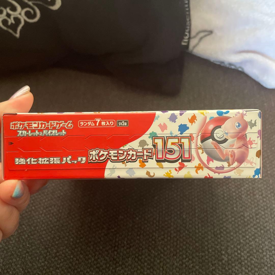 ポケモンカード151 シュリンク無し　未開封BOX