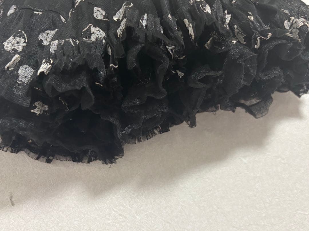 tutuHA チュチュア 骸骨パニエ Gal Vkei 【稀少品】