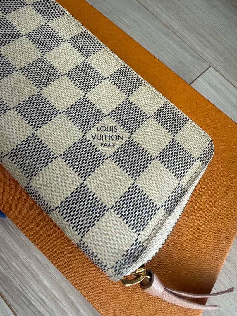 Louis Vuitton ダミエ・アズール 長財布　ジッピーウォレット