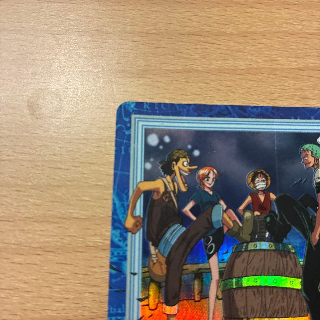 【美品】ワンピース ハイパーバトル カードダス S57 ルフィ海賊団　進水式