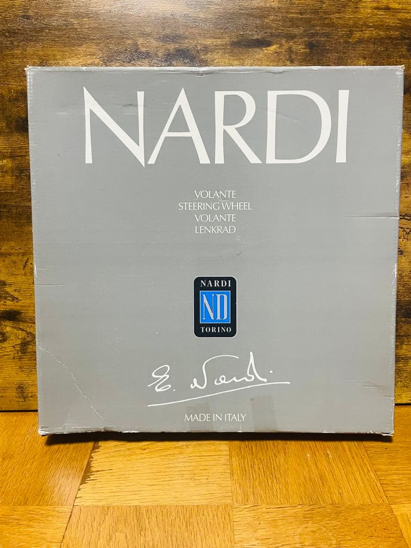 【大径 希少 正規品】φ39 ナルディクラシック　ウッドステアリング
