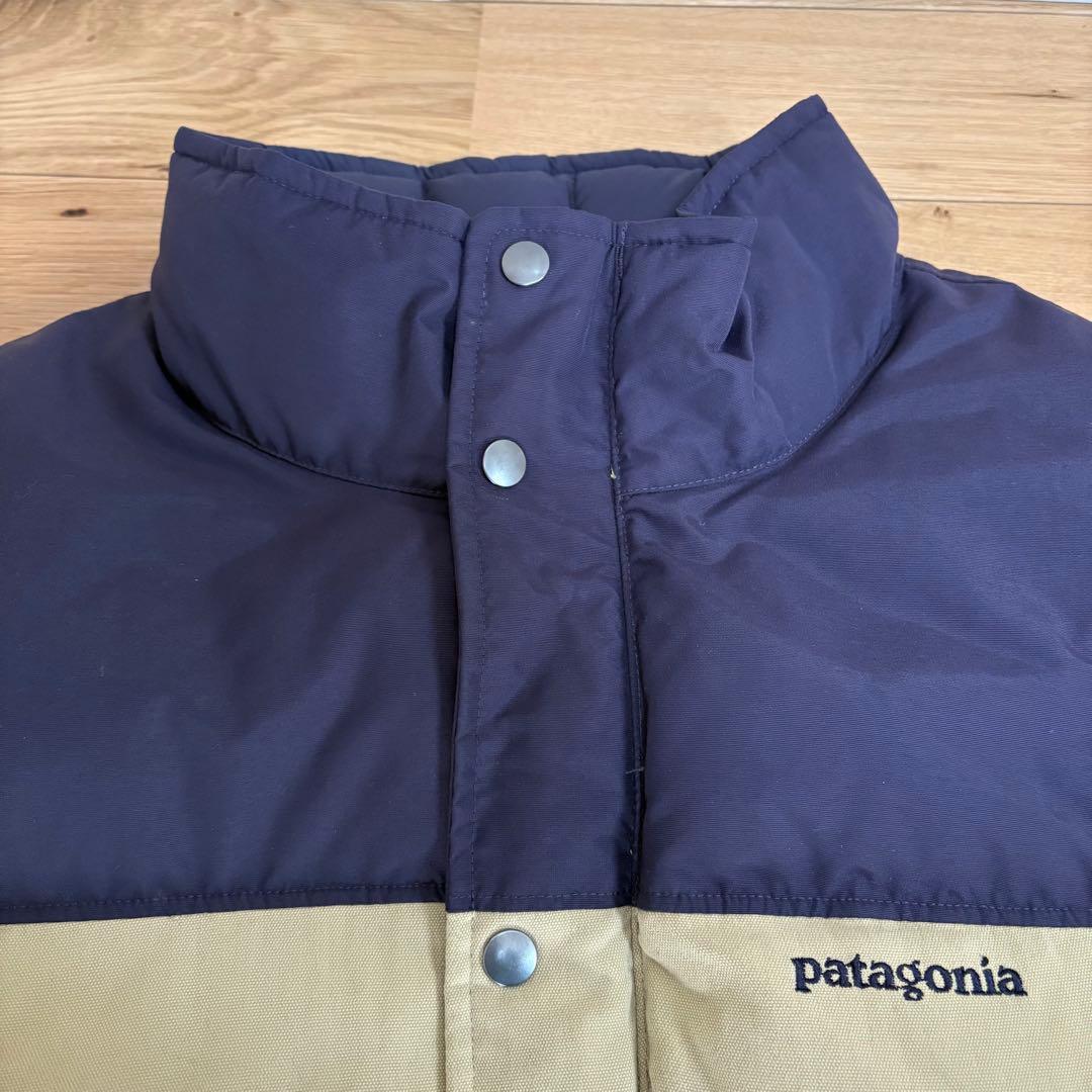 patagonia ダウンベスト ベージュ
