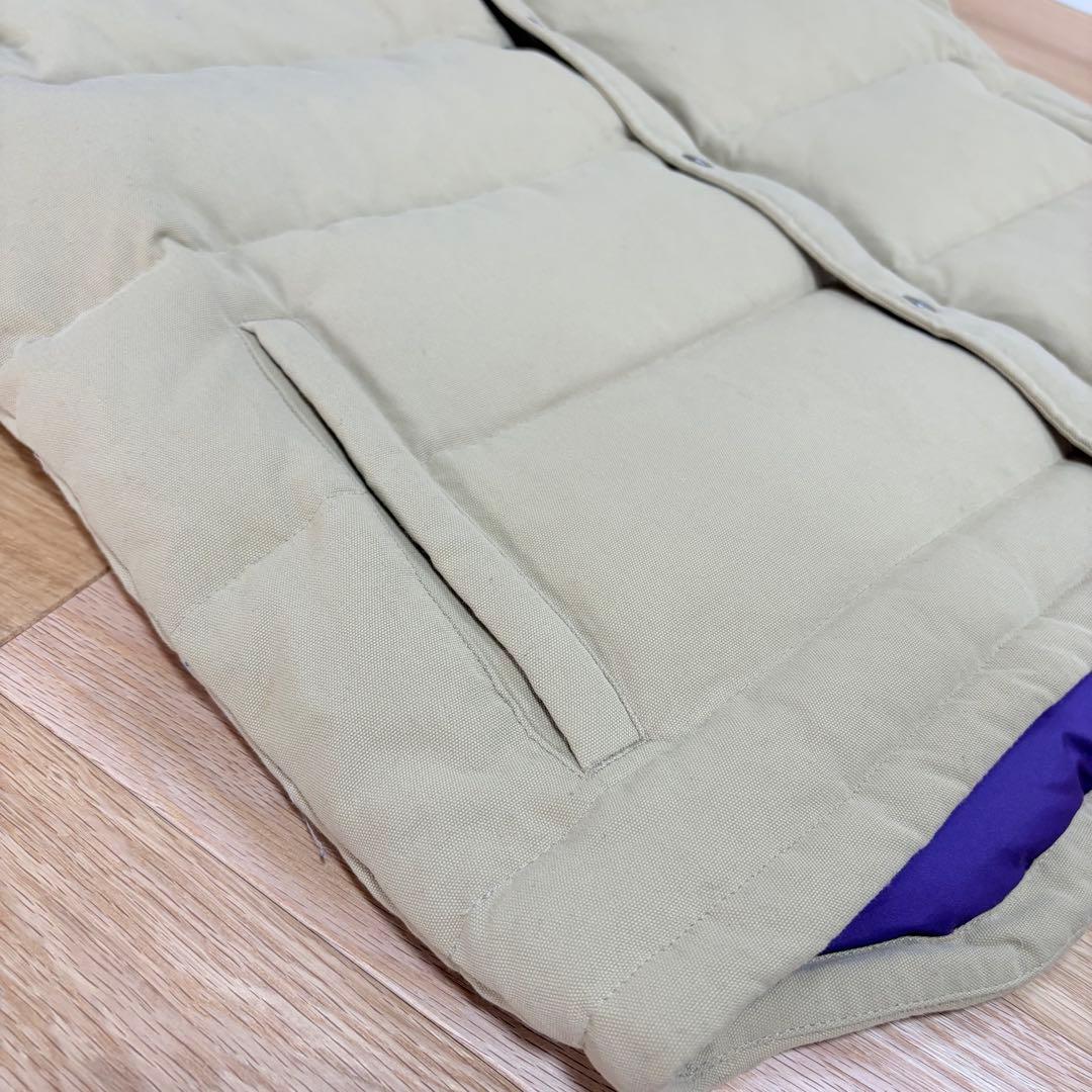 patagonia ダウンベスト ベージュ