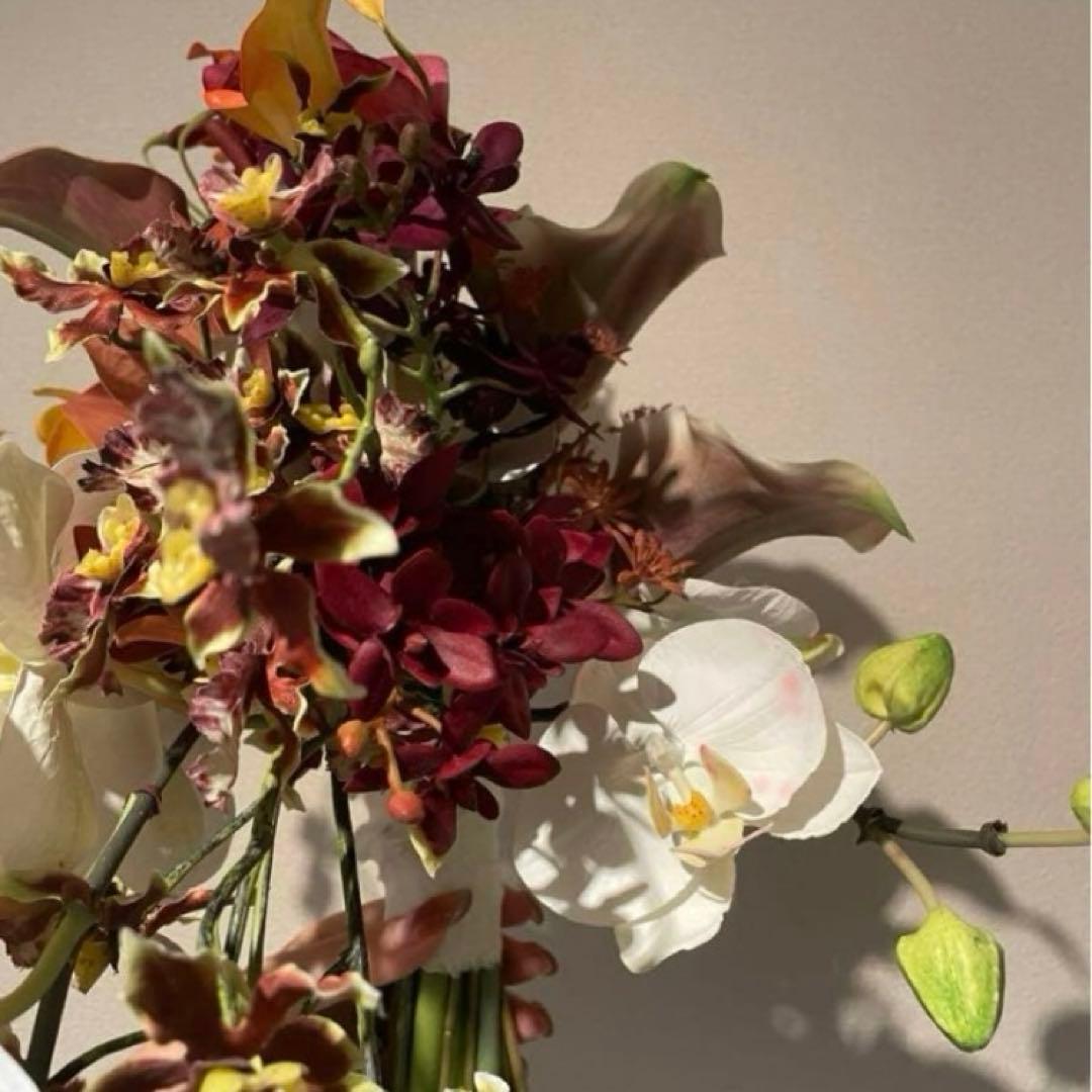 ウエディングブーケ　アーティフィシャルフラワー