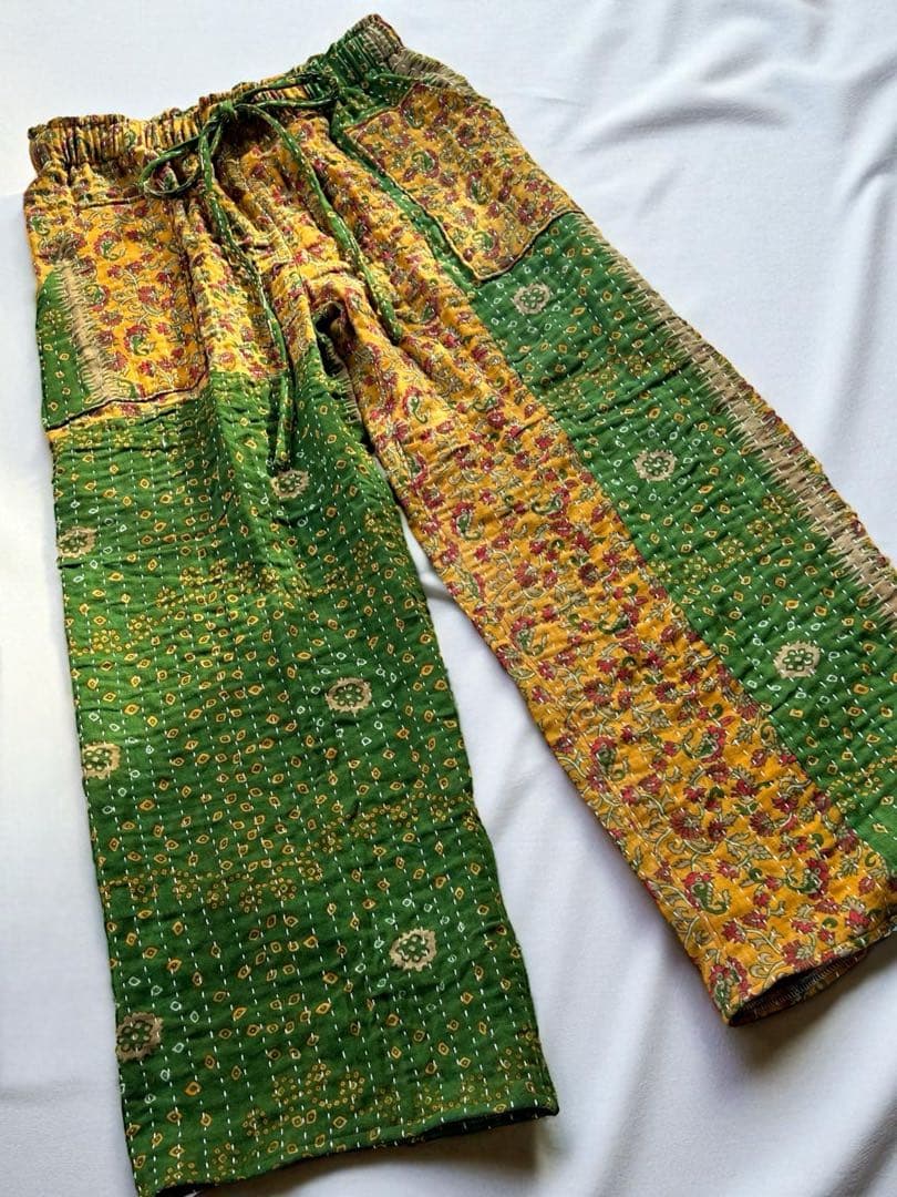 カンタキルト ラリーキルト カンタキルトパンツ ヴィンテージ ハンドメイド