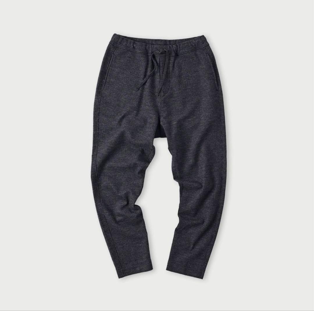 美品 45R ジャージフラノの908スウェットパンツ 千鳥格子柄 サイズ2