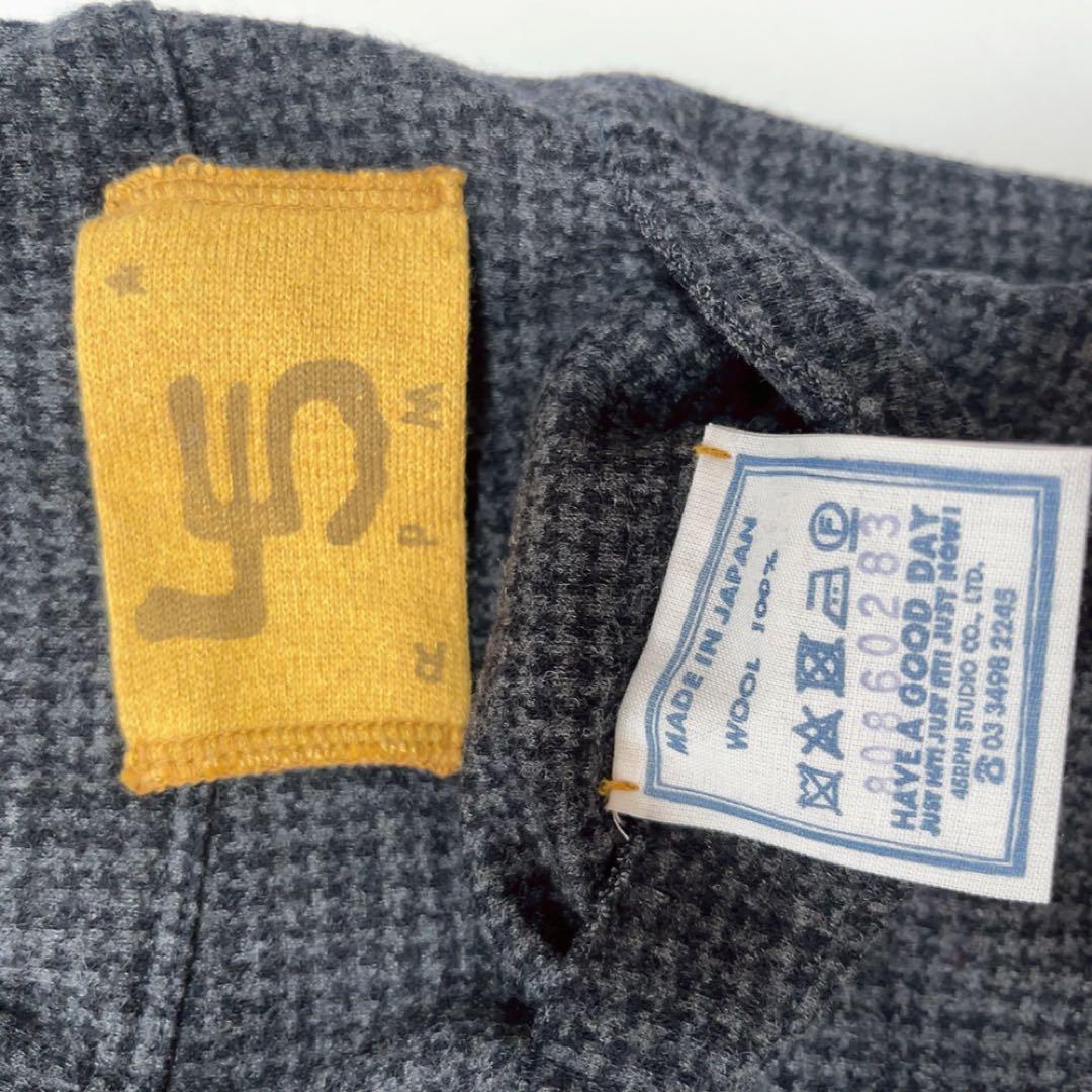 美品 45R ジャージフラノの908スウェットパンツ 千鳥格子柄 サイズ2