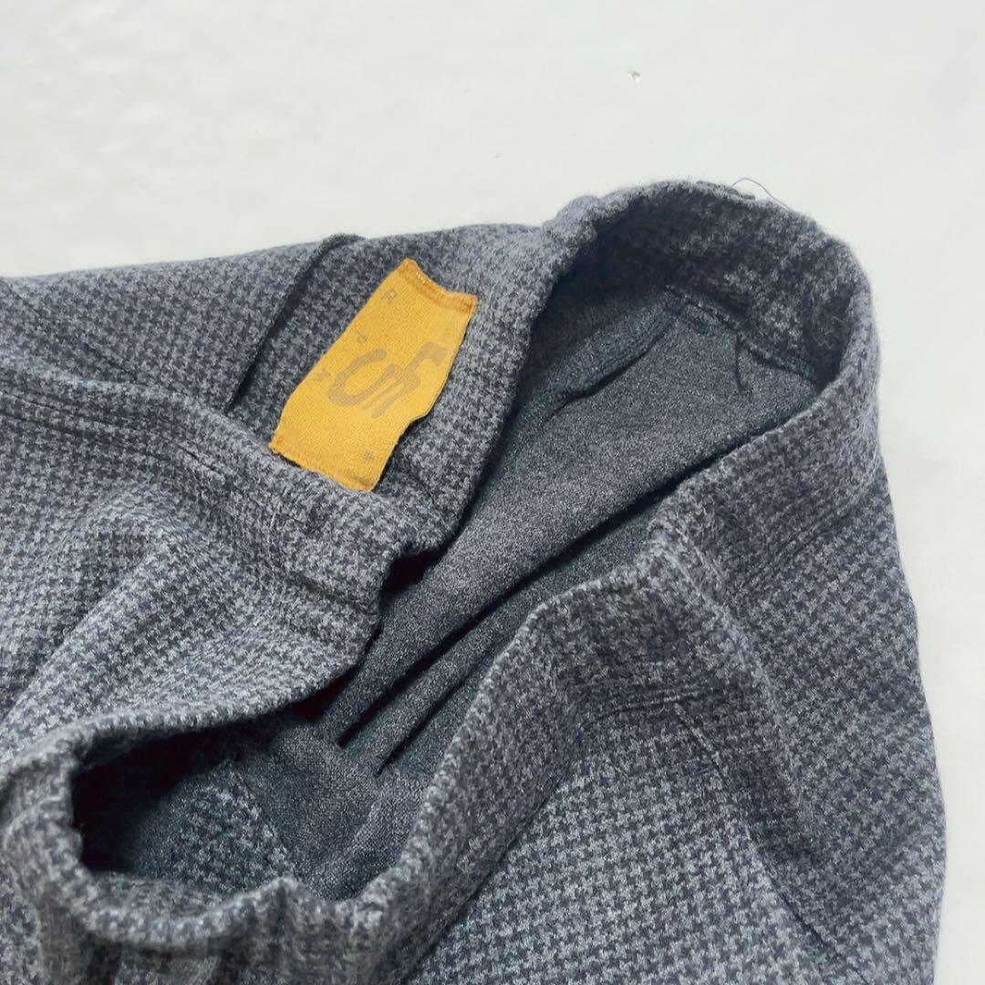 美品 45R ジャージフラノの908スウェットパンツ 千鳥格子柄 サイズ2