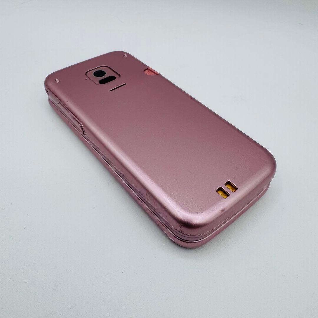 らくらくホン docomo F-01M ピンク 携帯電話本体