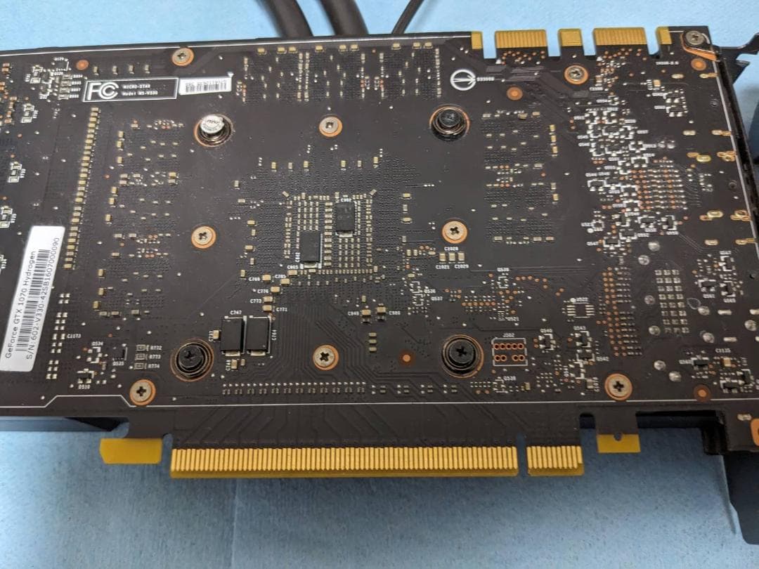 MSI グラフィックボード GeForce GTX1070 簡易水冷モデル