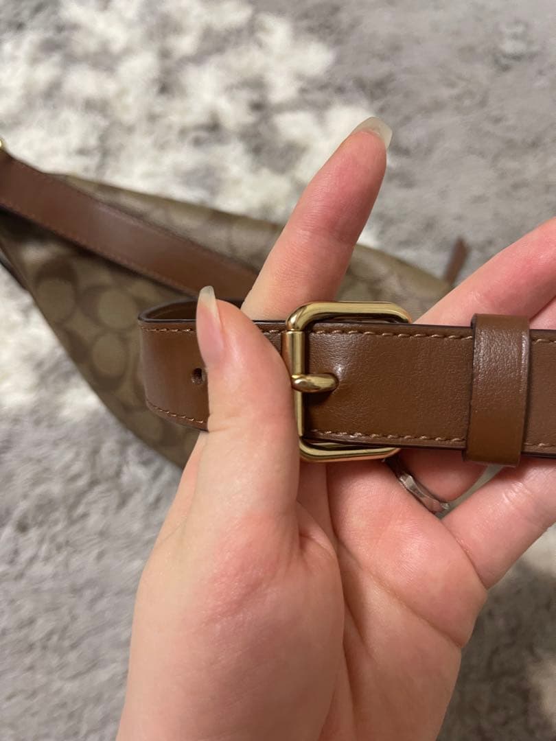 coach シグネチャー ウエストバッグ