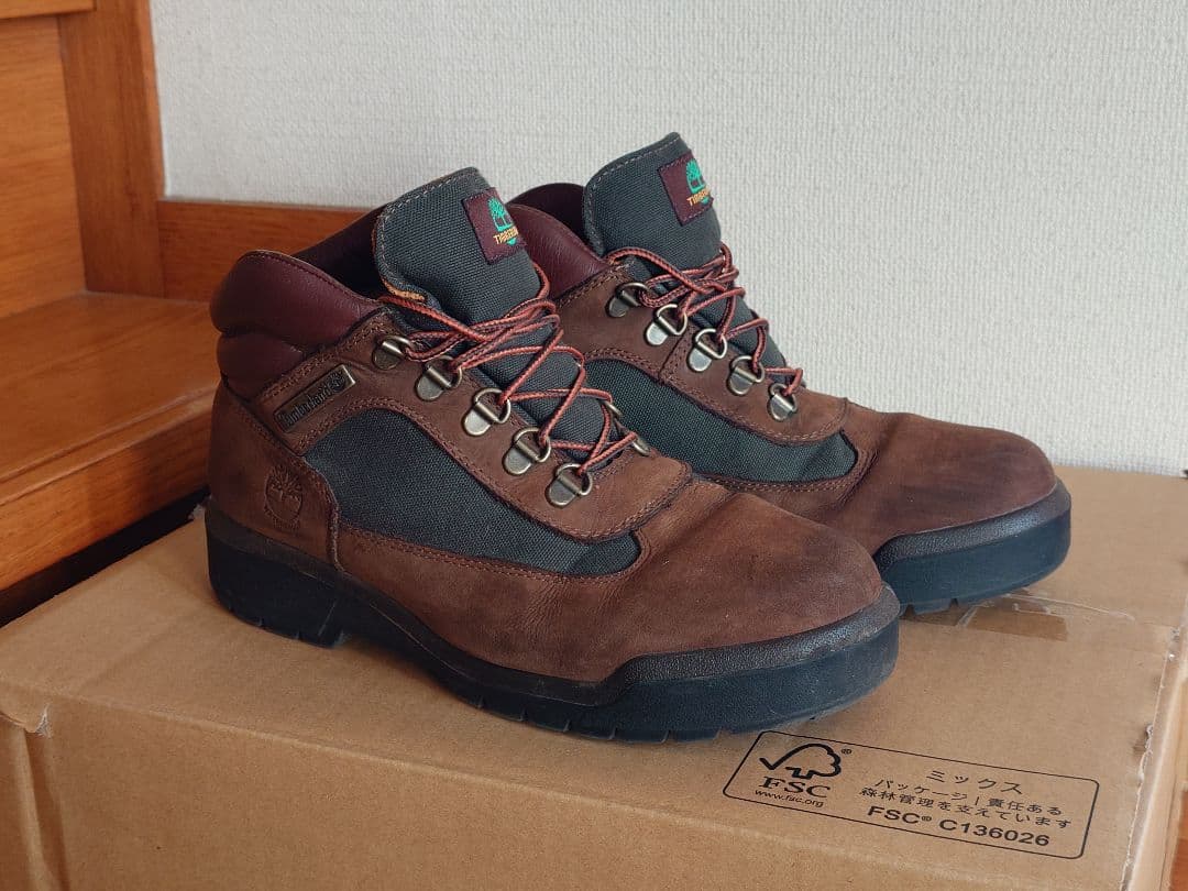 ■Timberland■ フィールドブーツ ウォータープルーフ ビーブロ