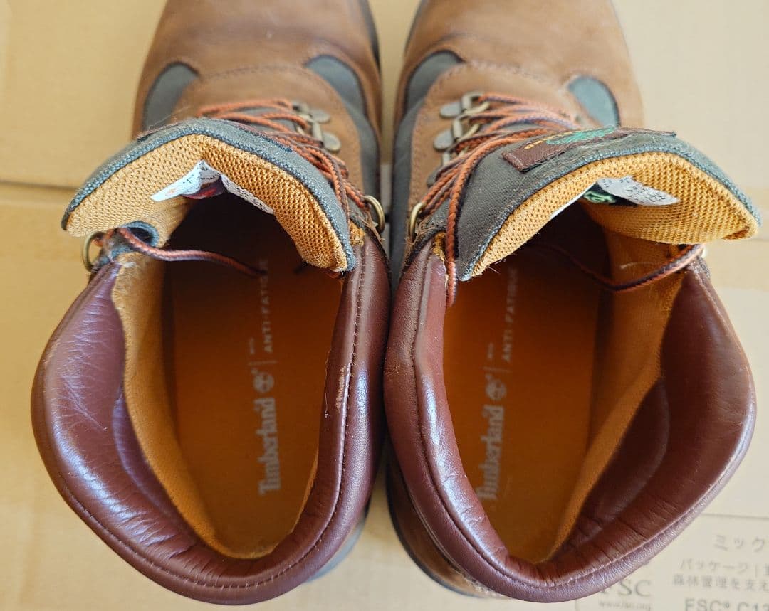 ■Timberland■ フィールドブーツ ウォータープルーフ ビーブロ