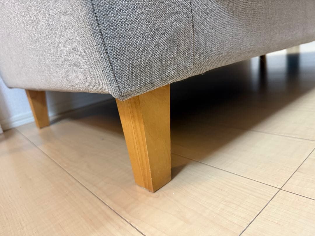 モモナチュラル ファブリック 2,5人掛けソファ