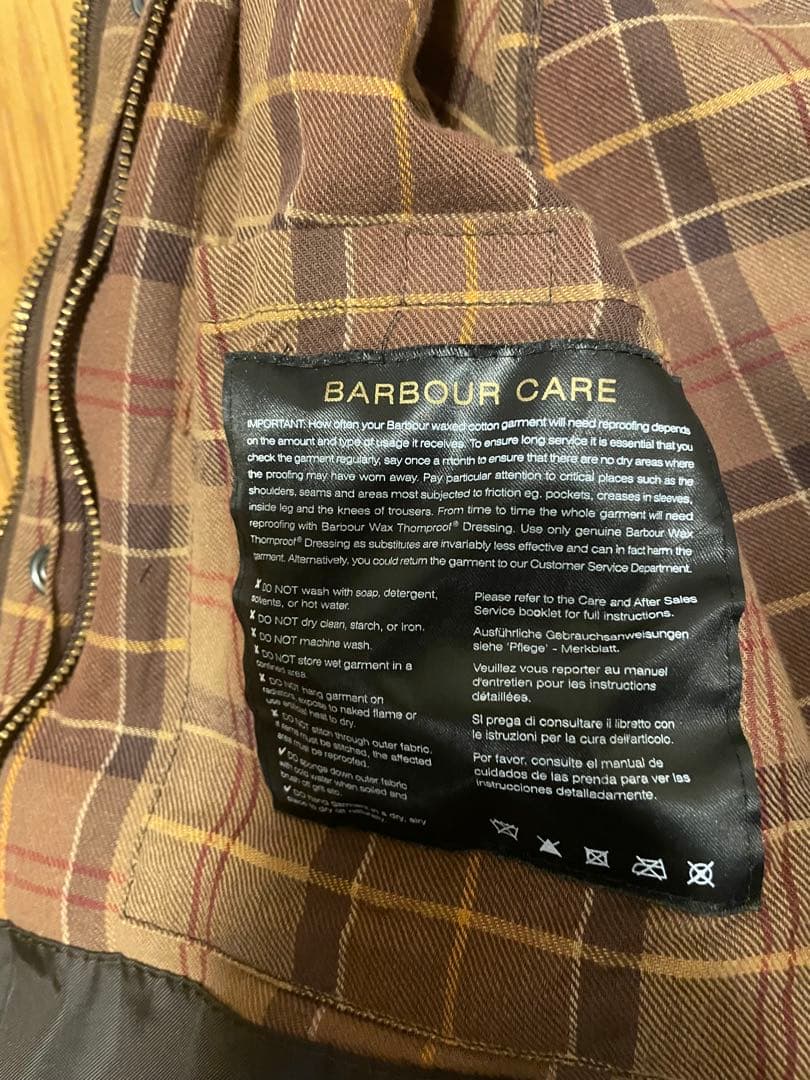 【希少/極美品】Barbour RE-LOVED BEDALE 38 バブアー