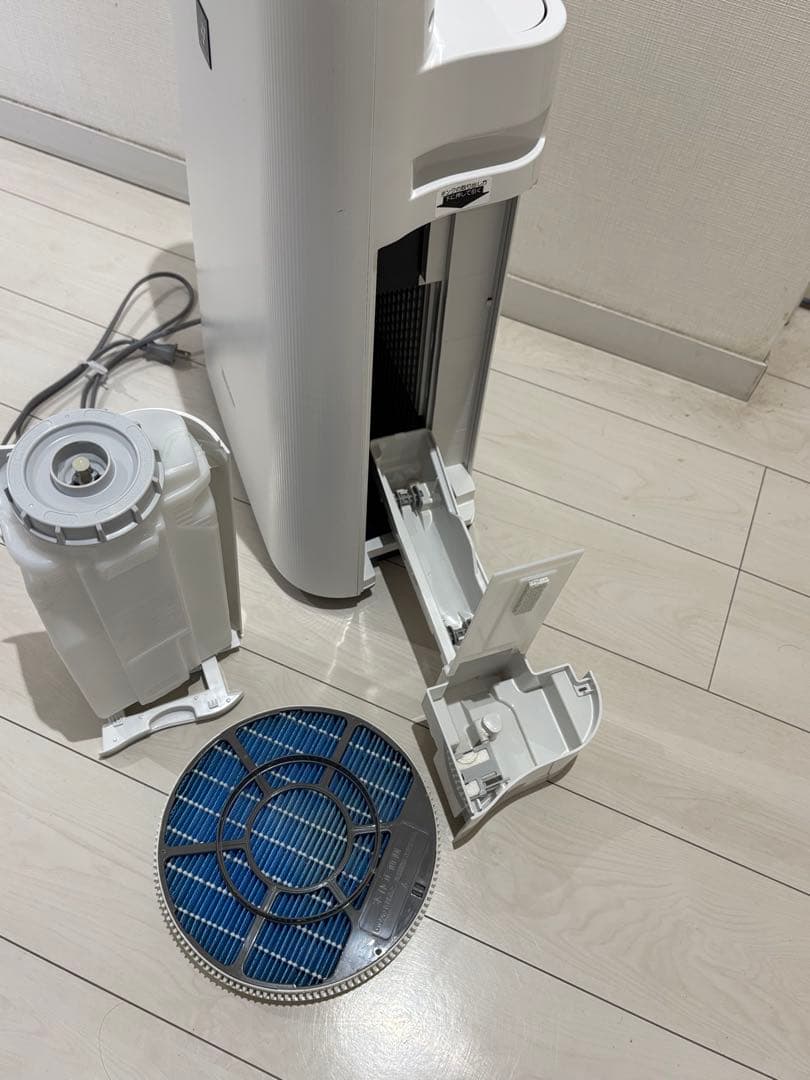 シャープ 加湿 空気清浄機 KC-R50-W プラズマクラスター 23畳