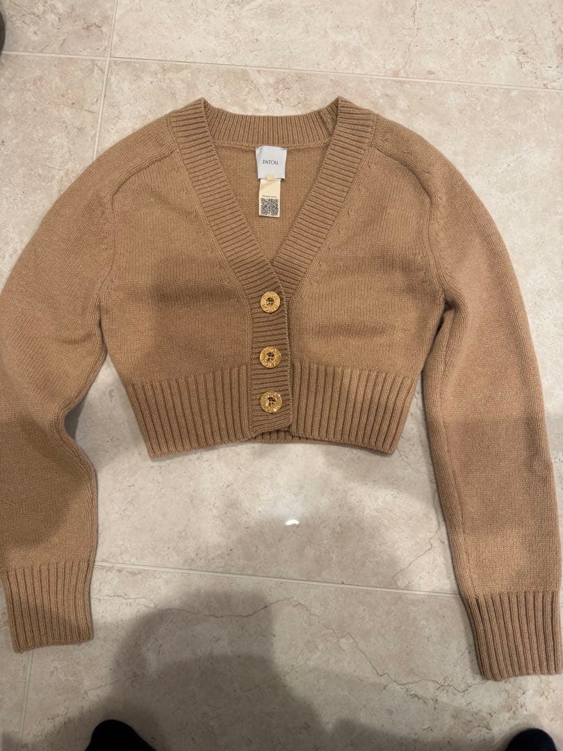 PATOU ニットカーディガン　XS