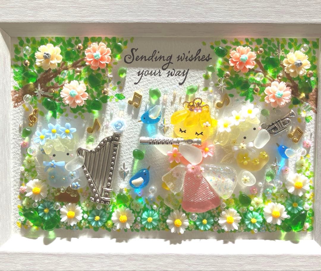 シーグラスアート（ぷうあ様オーダーご確認用ページです☆）