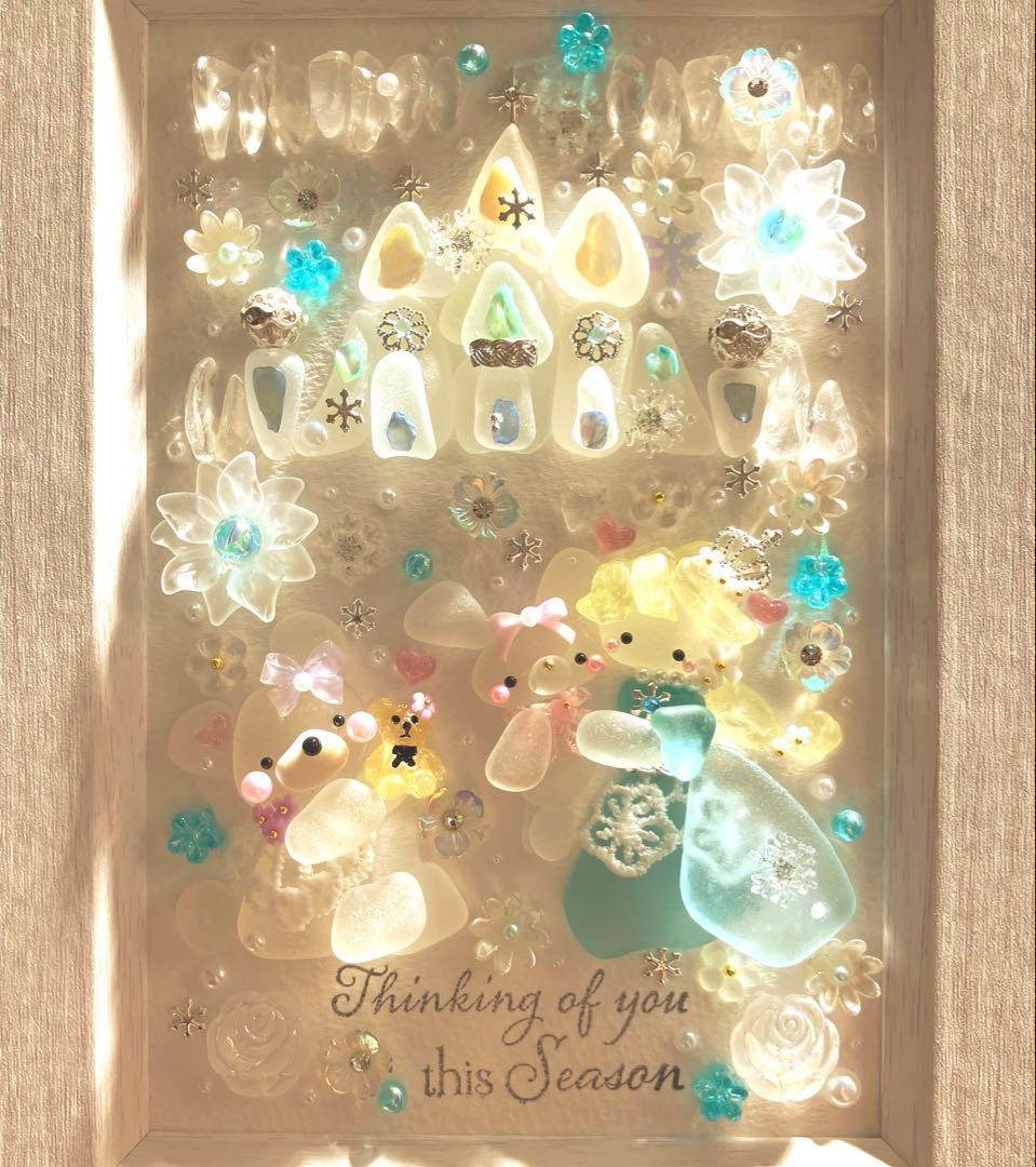 シーグラスアート（ぷうあ様オーダーご確認用ページです☆）