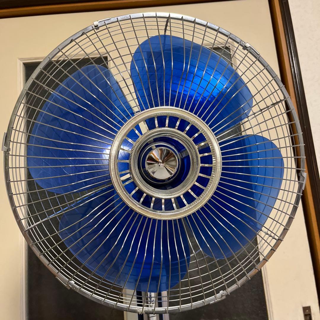 昭和レトロ　大型扇風機　東芝　TOSHIBA 希少　レア　可動品