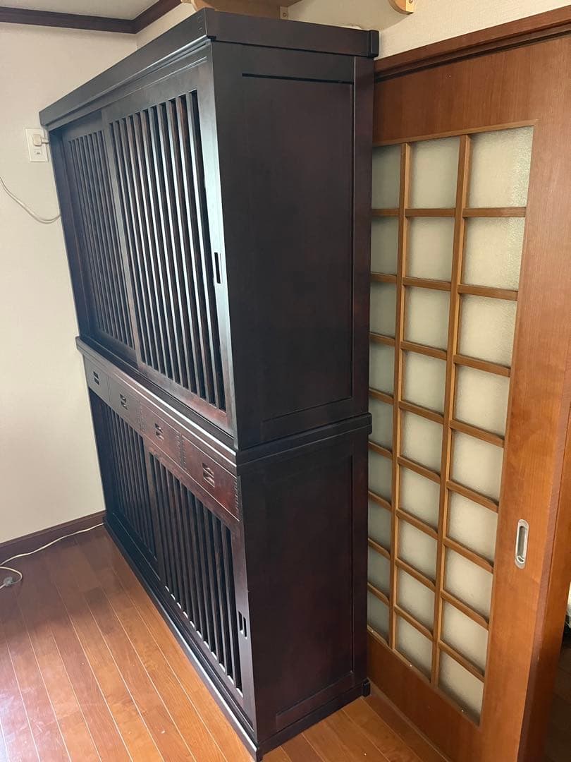 民芸家具　和光　NEW北樹　水屋150K上質な和の空間づくりにおすすめの水屋箪笥