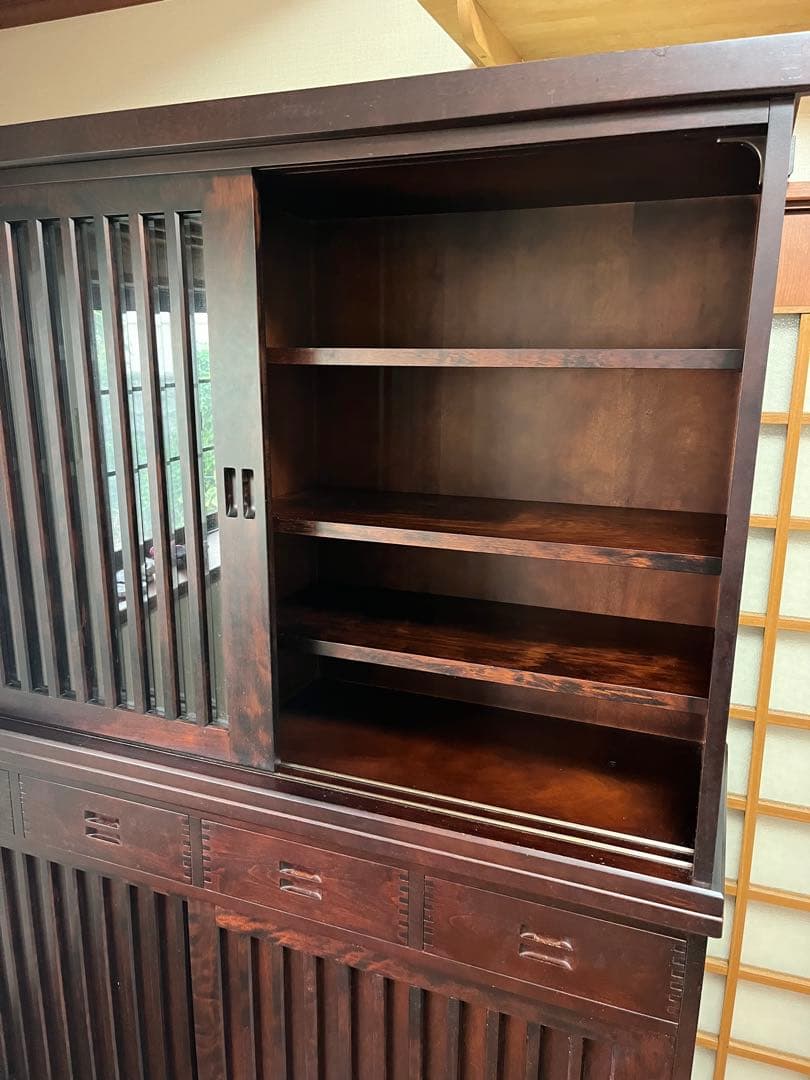 民芸家具　和光　NEW北樹　水屋150K上質な和の空間づくりにおすすめの水屋箪笥