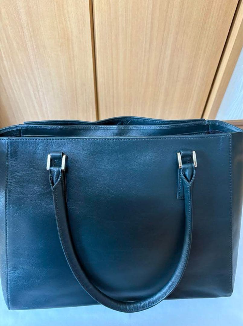 エスプレッソ　ビジネスレザーファクトリー　スリムビジネスバッグ✨