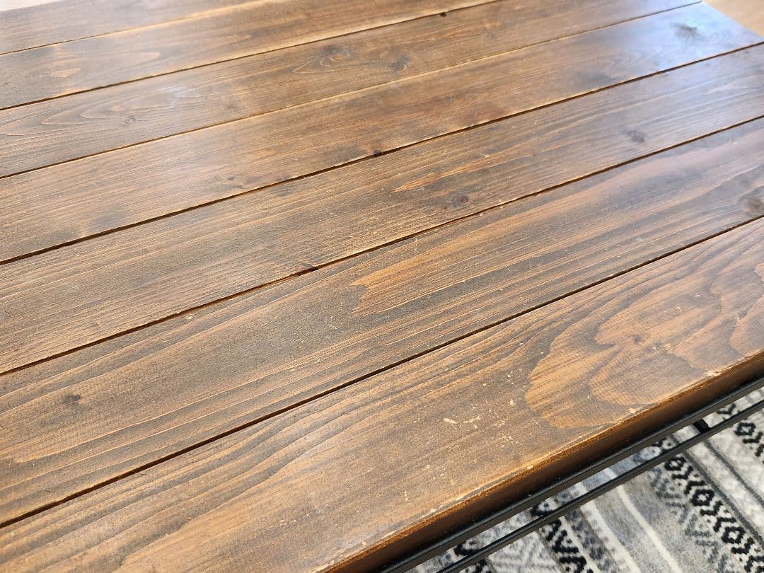 【格安提供】東馬　KeLT　ヴィンテージ　木製　ローテーブル　リビングテーブル