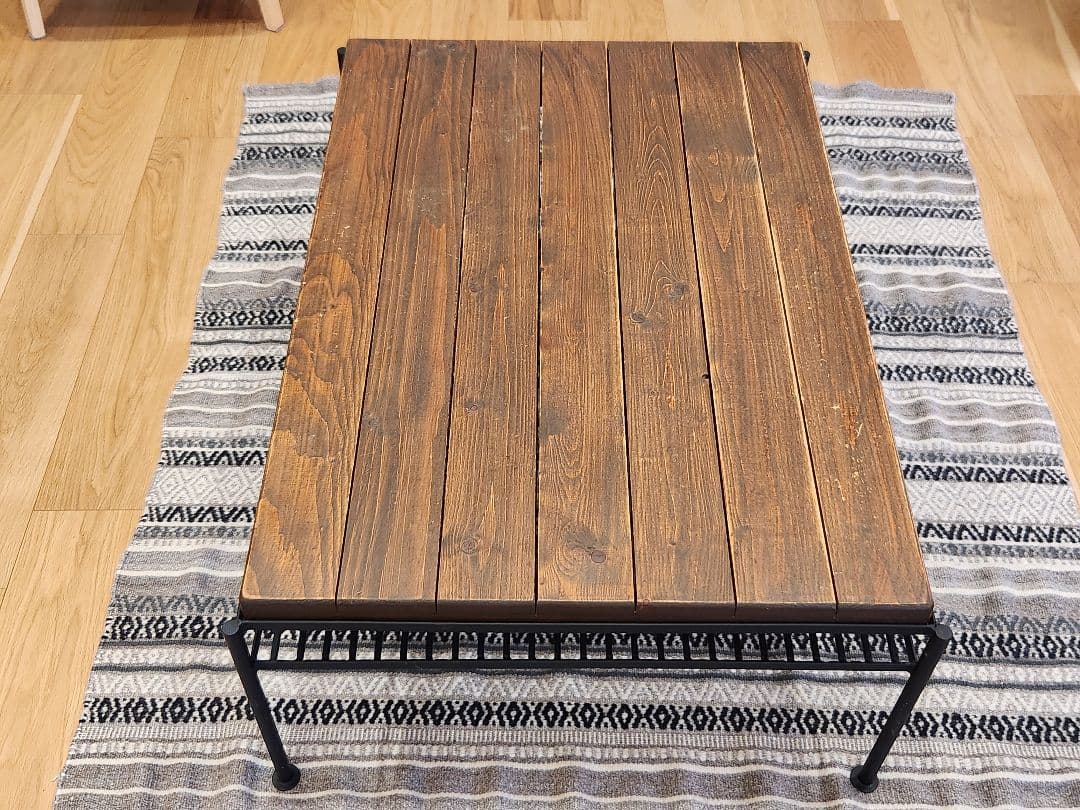 【格安提供】東馬　KeLT　ヴィンテージ　木製　ローテーブル　リビングテーブル