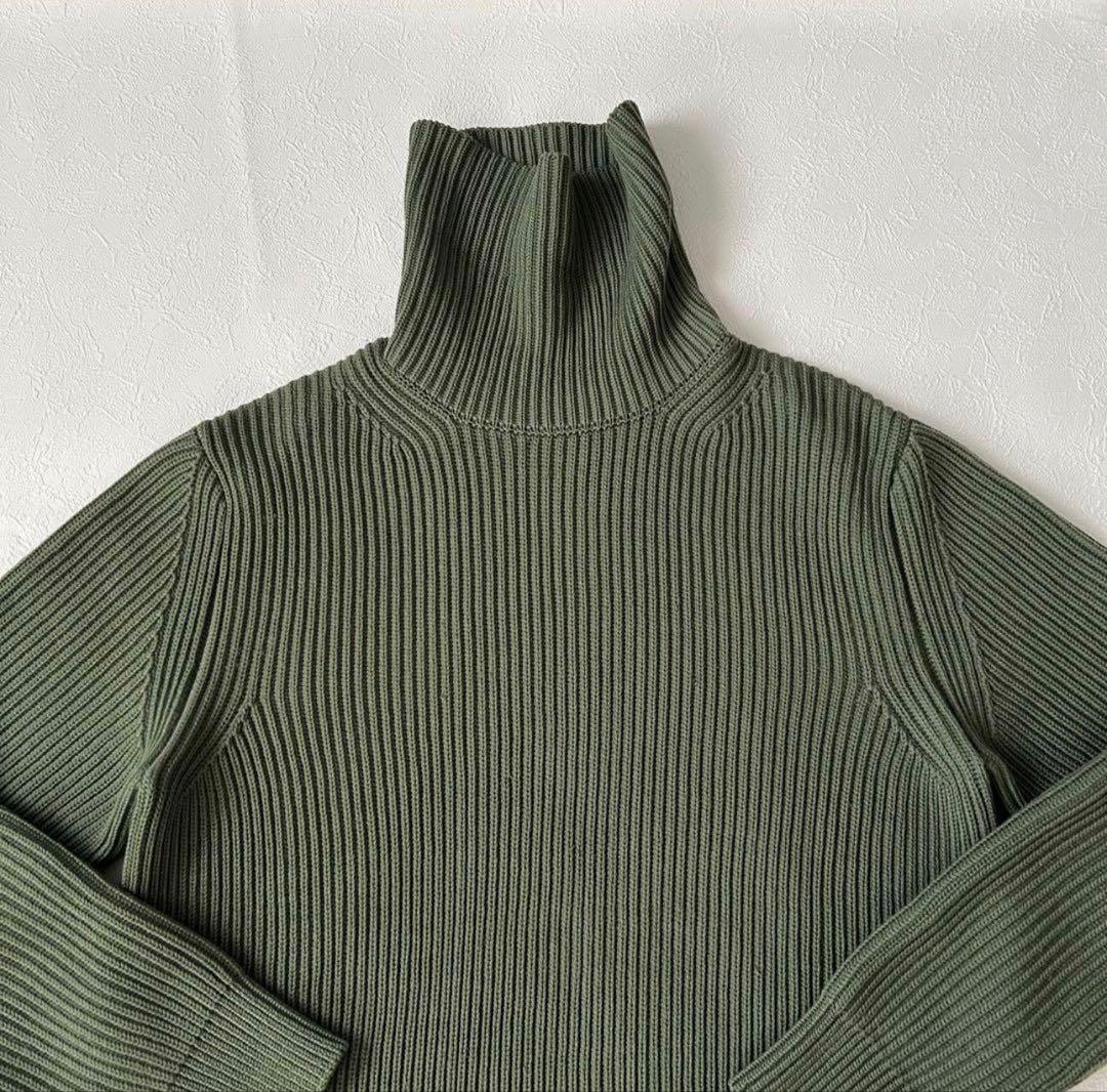 【1/23まで限定】AURALEE オーラリー リブニット サイズ4 カシミヤ混