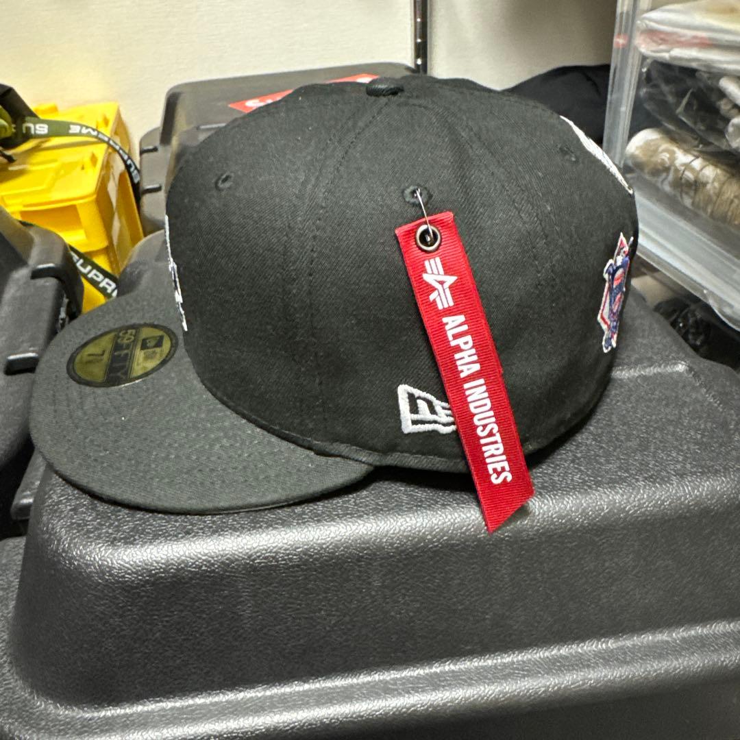 ニューエラ　alpha コラボキャップ　ドジャースキャップ　7 5/8