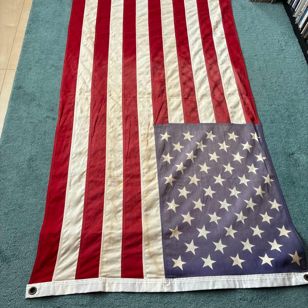 50スター　アメリカ国旗　星条旗　ビンテージ