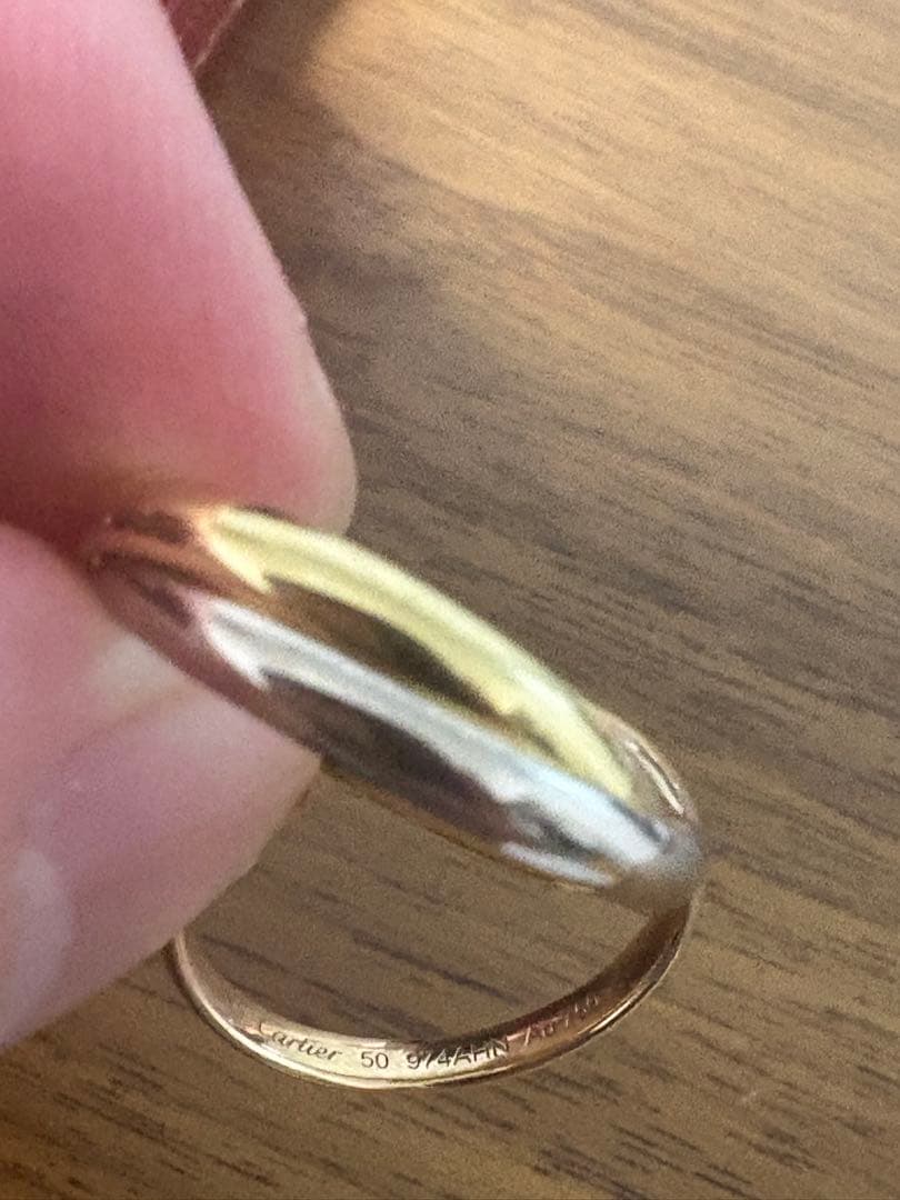 Cartier カルティエトリニティリング　箱付き！