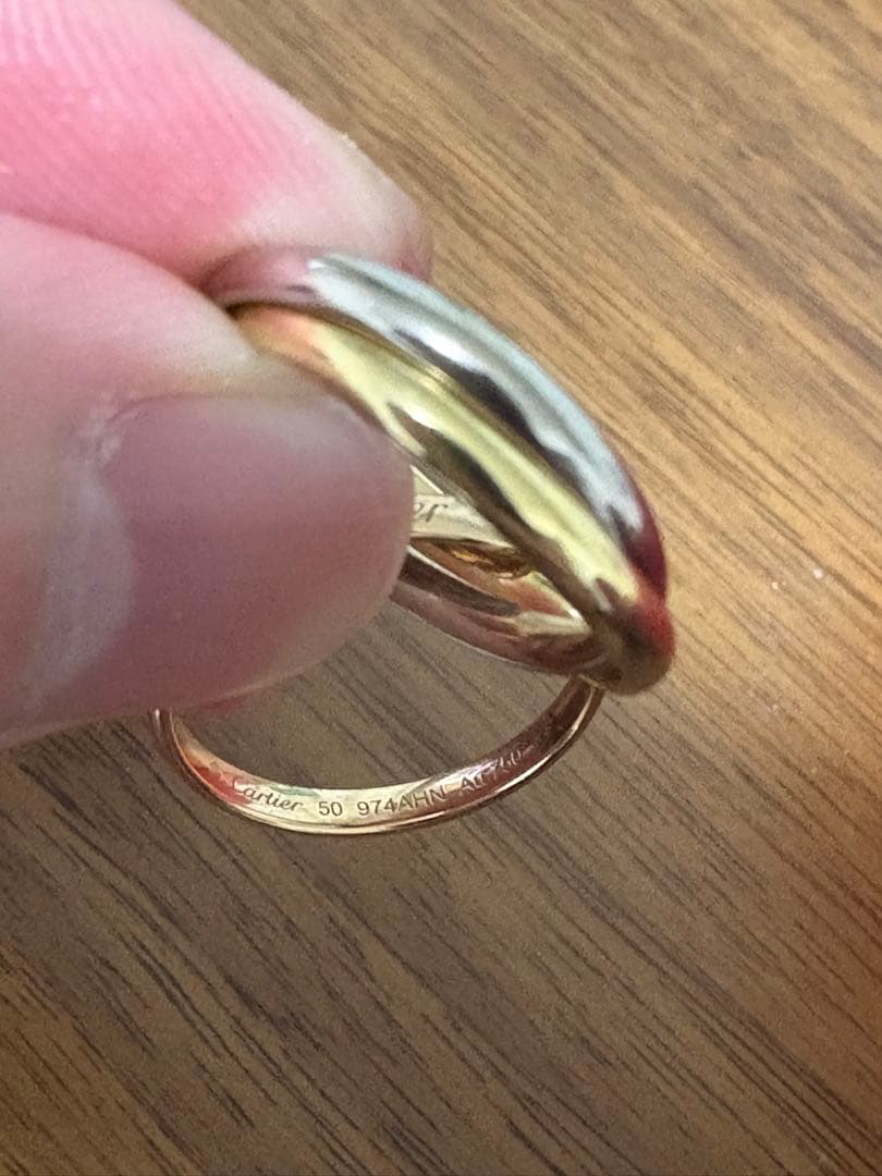 Cartier カルティエトリニティリング　箱付き！