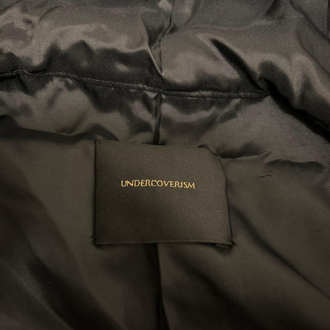 UNDERCOVER 14AW チェック柄縮絨モッズコート アンダーカバー